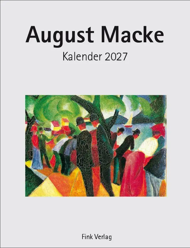 Cover: 9783771721107 | August Macke 2027 | Kunst-Einsteckkalender | August Macke | Kalender