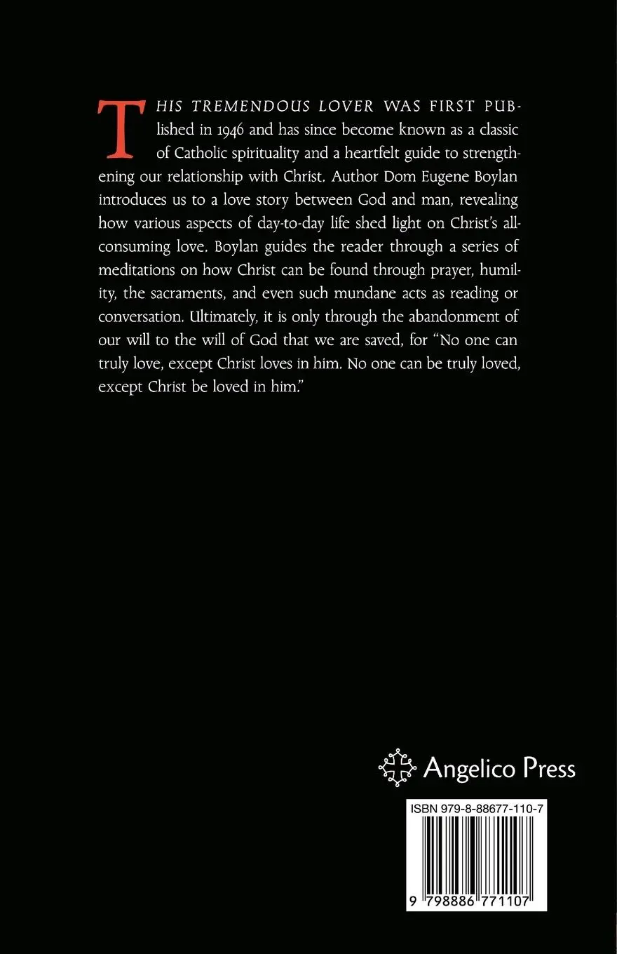 Rückseite: 9798886771107 | This Tremendous Lover | Eugene Boylan | Taschenbuch | Englisch | 2025