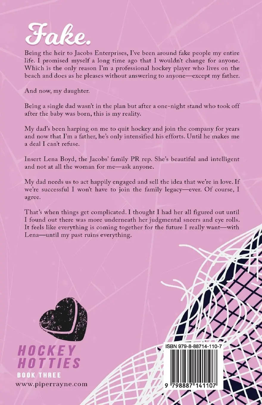 Rückseite: 9798887141107 | Faking it with #41 (Large Print) | Piper Rayne | Taschenbuch | 2022