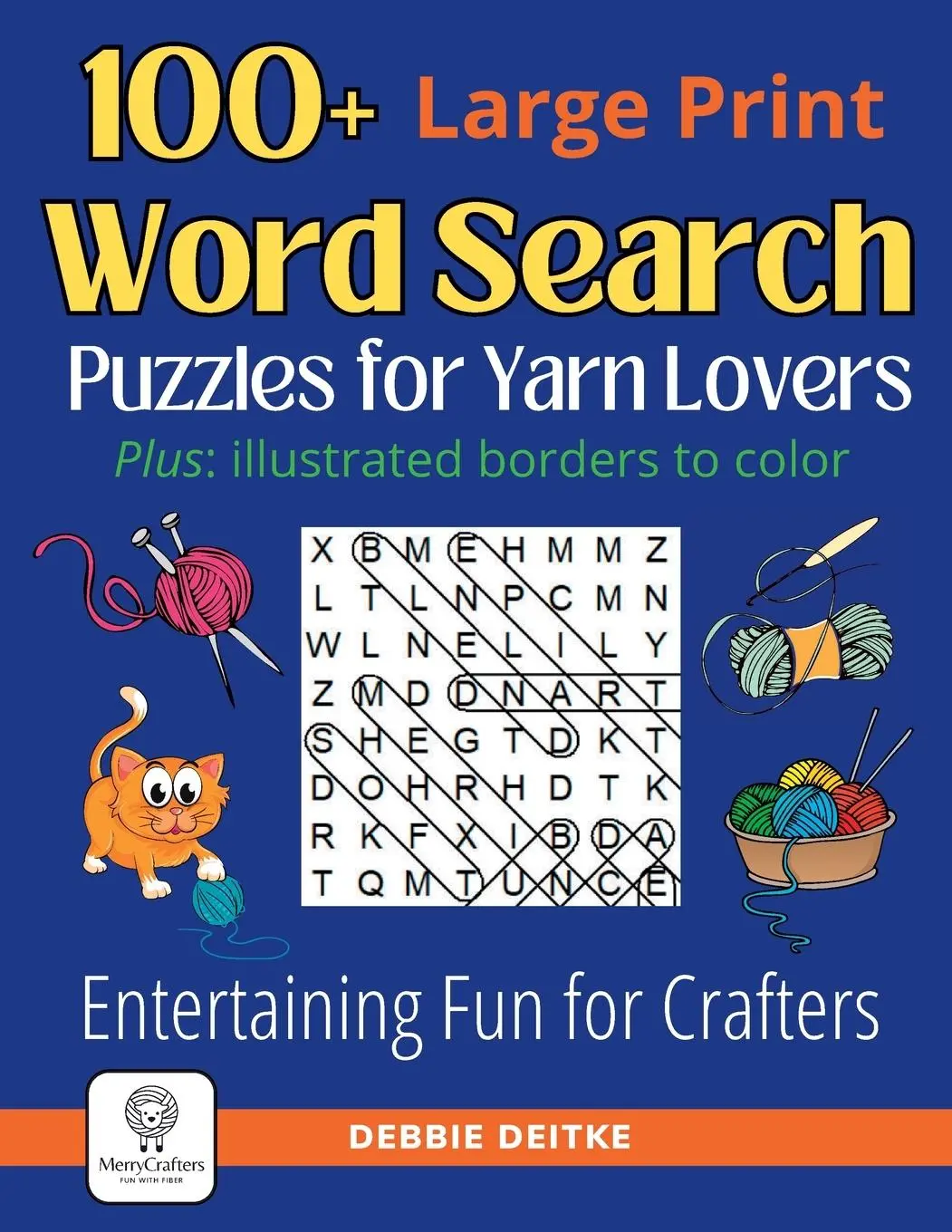 Cover: 9798987131107 | 100+ Word Search Puzzles for Yarn Lovers | Debbie Deitke | Taschenbuch
