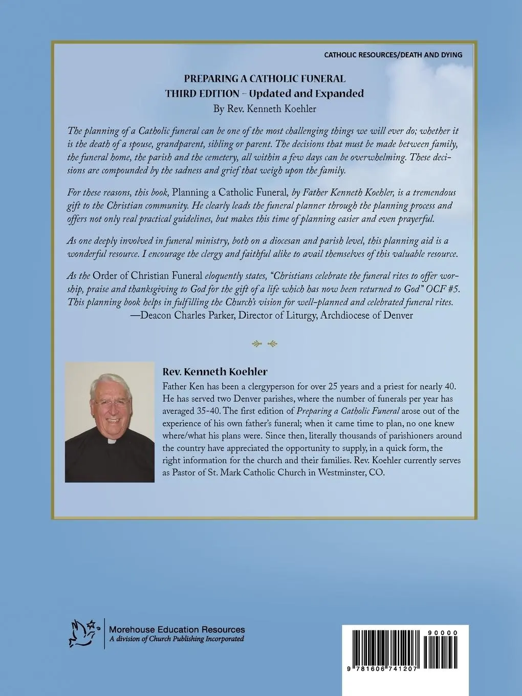 Rückseite: 9781606741207 | Preparing a Catholic Funeral | Kenneth Koehler | Taschenbuch | 2012