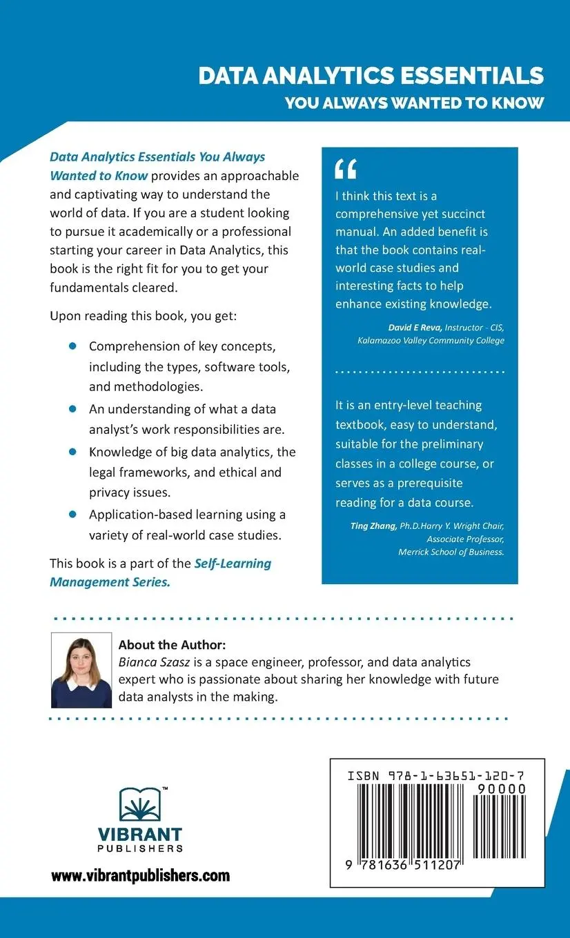 Rückseite: 9781636511207 | Data Analytics Essentials You Always Wanted To Know | Szasz (u. a.)