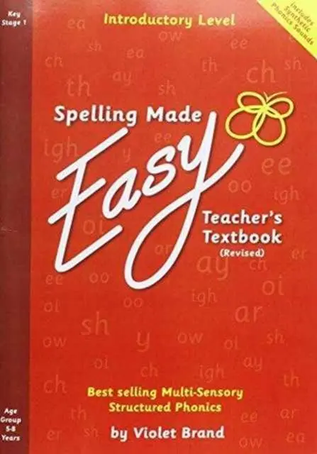 Cover: 9781904421207 | Spelling Made Easy Revised A4 Text Book Introductory Level | Brand