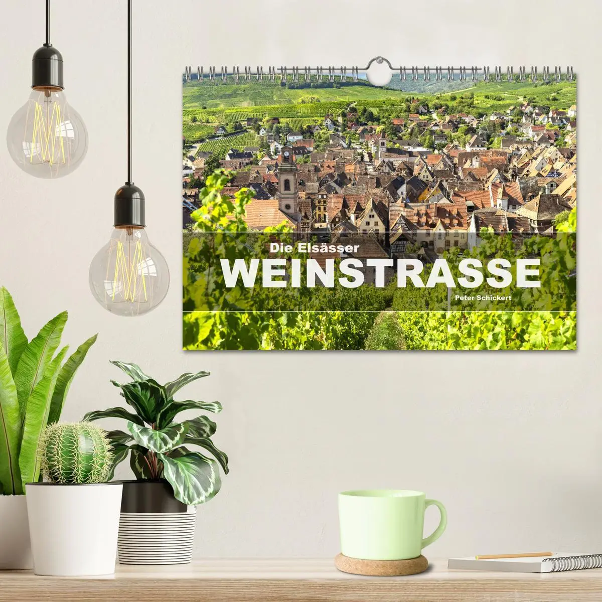 Bild: 9783457361207 | Die Elsässer Weinstraße (Wandkalender 2026 DIN A4 quer), CALVENDO...