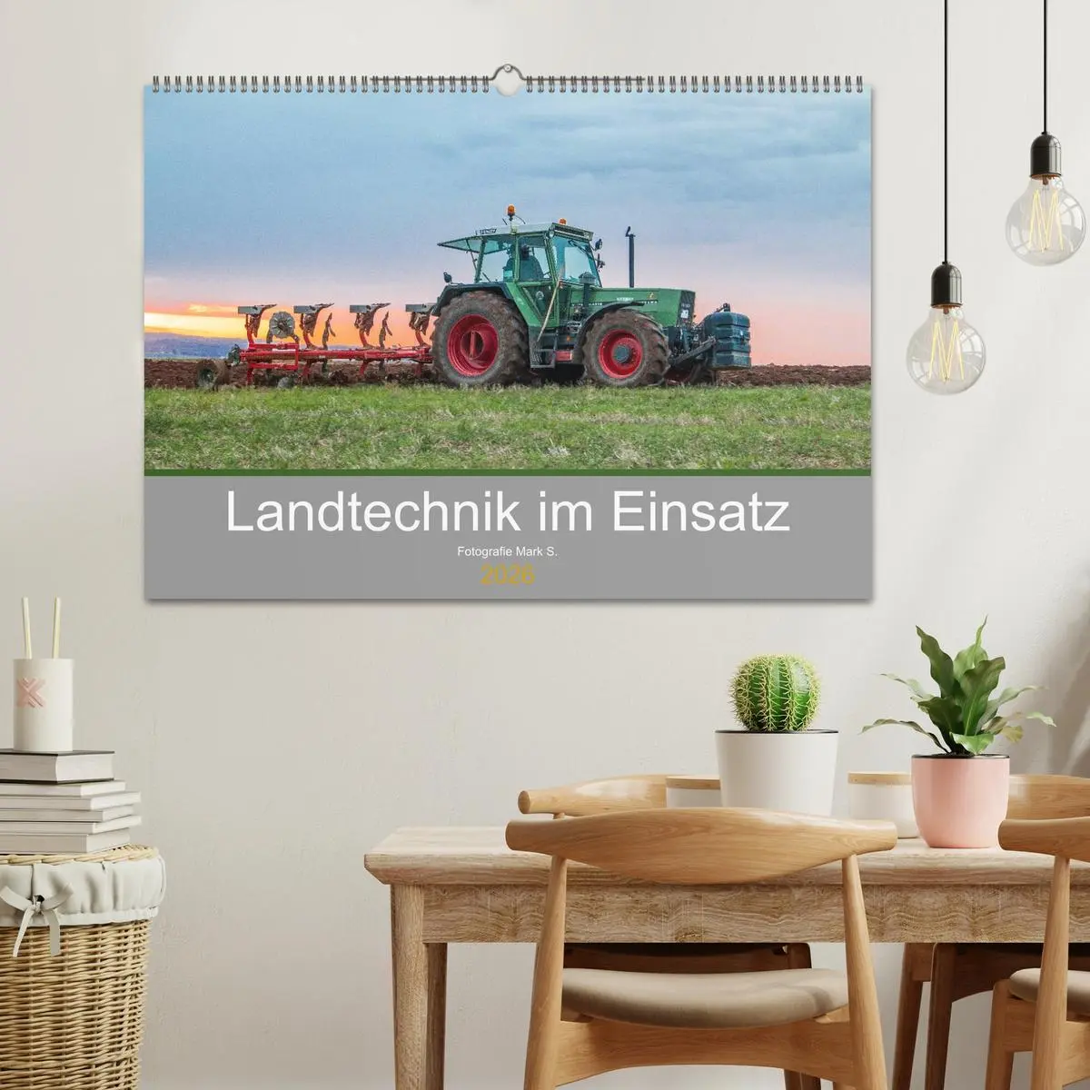 Bild: 9783457741207 | Landtechnik im Einsatz (Wandkalender 2026 DIN A2 quer), CALVENDO...