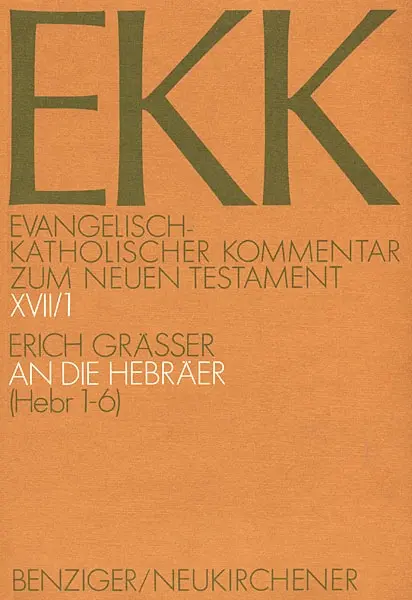 Cover: 9783545231207 | Evangelisch-Katholischer Kommentar zum Neuen Testament (EKK) / Der...