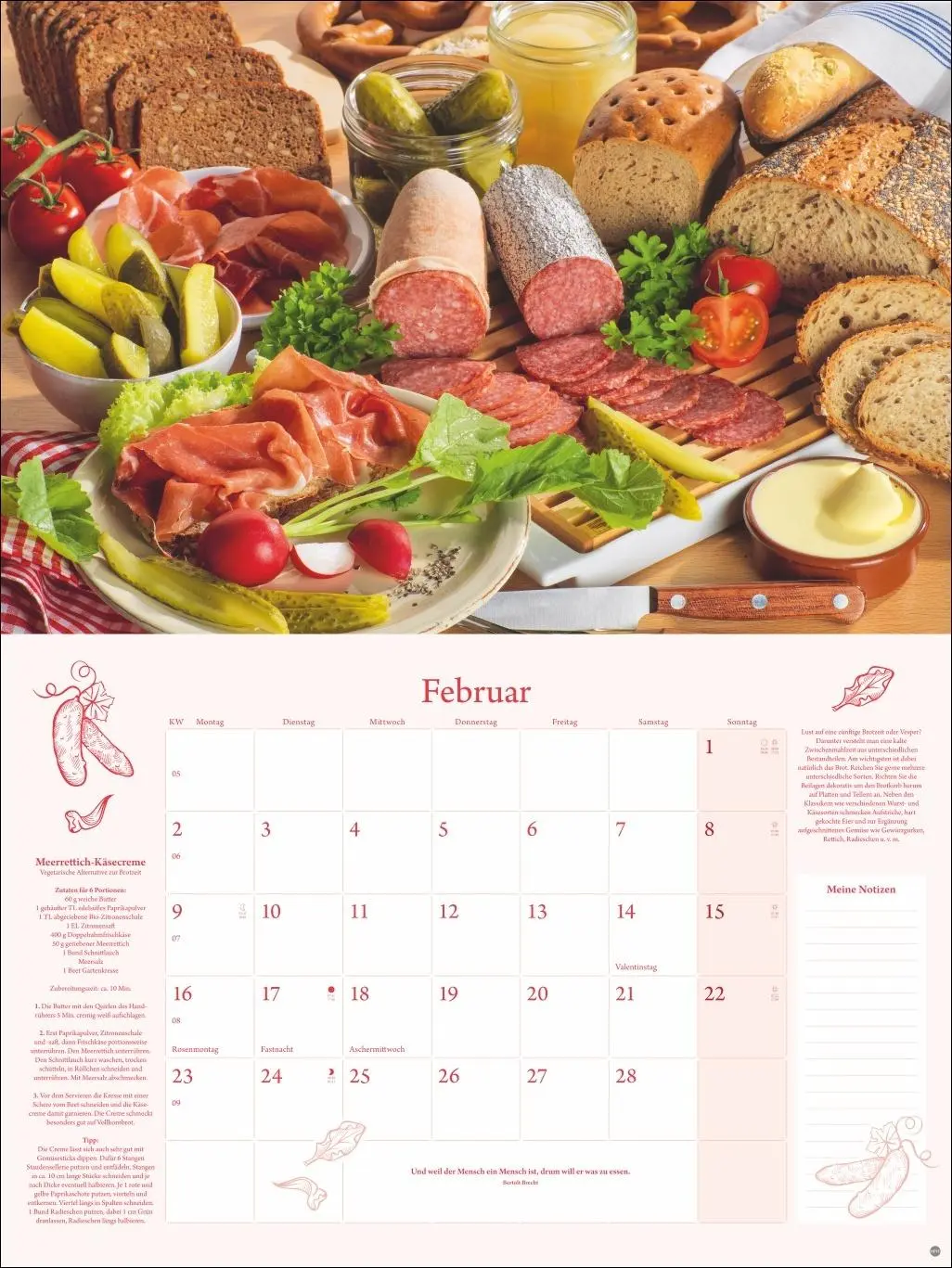Bild: 9783756411207 | Küchenkalender Broschur XL 2026 | Heye | Kalender | 28 S. | Deutsch