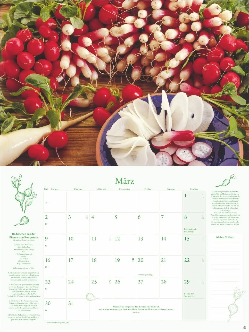 Bild: 9783756411207 | Küchenkalender Broschur XL 2026 | Heye | Kalender | 28 S. | Deutsch