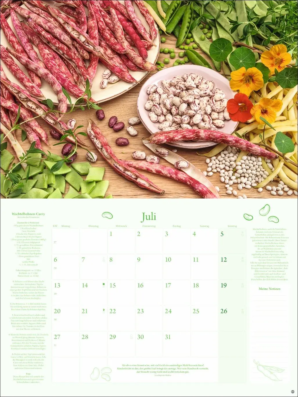 Bild: 9783756411207 | Küchenkalender Broschur XL 2026 | Heye | Kalender | 28 S. | Deutsch