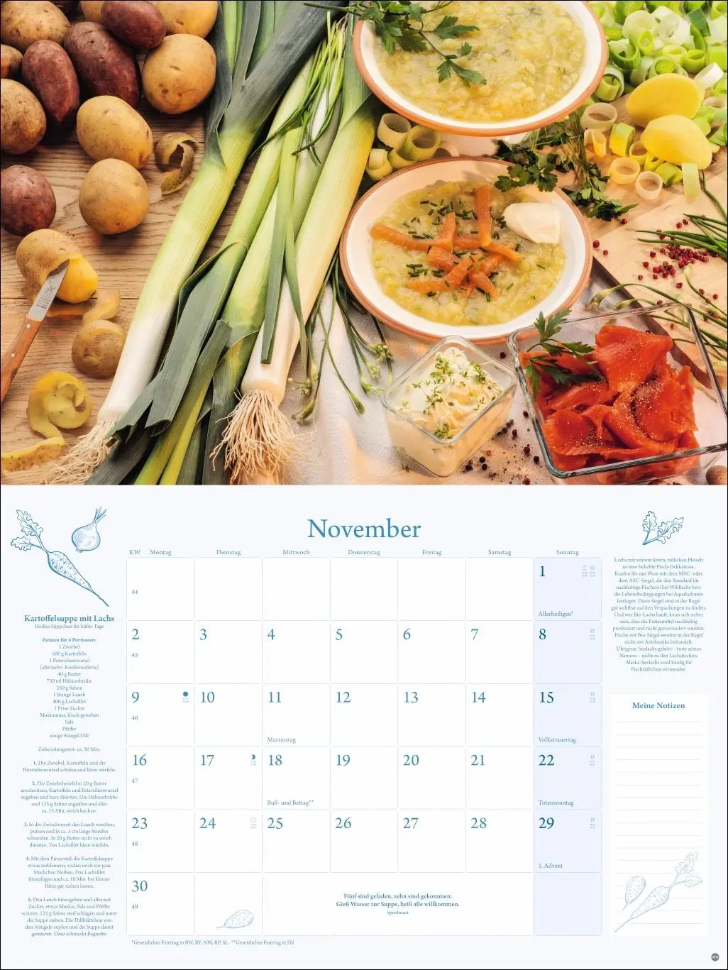 Bild: 9783756411207 | Küchenkalender Broschur XL 2026 | Heye | Kalender | 28 S. | Deutsch