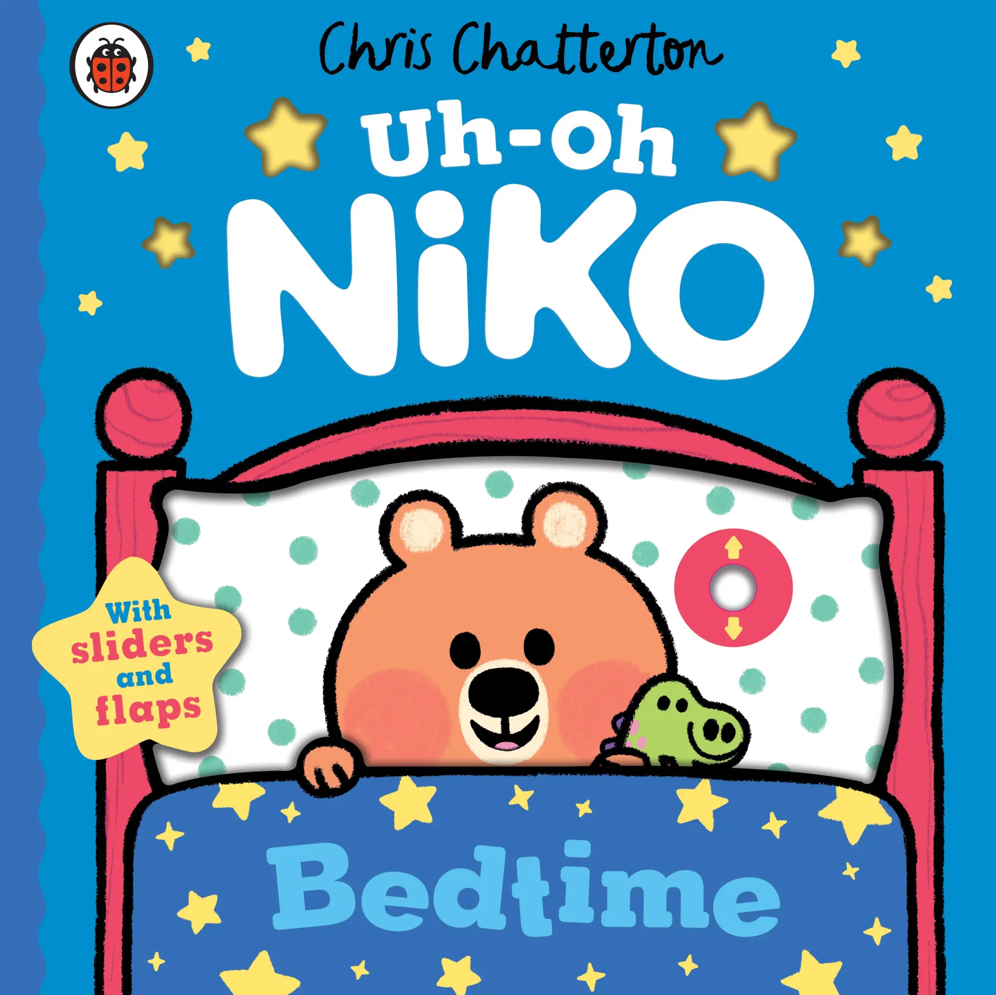 Cover: 9780241661307 | Uh-Oh, Niko: Bedtime | a push, pull and slide story | Chris Chatterton