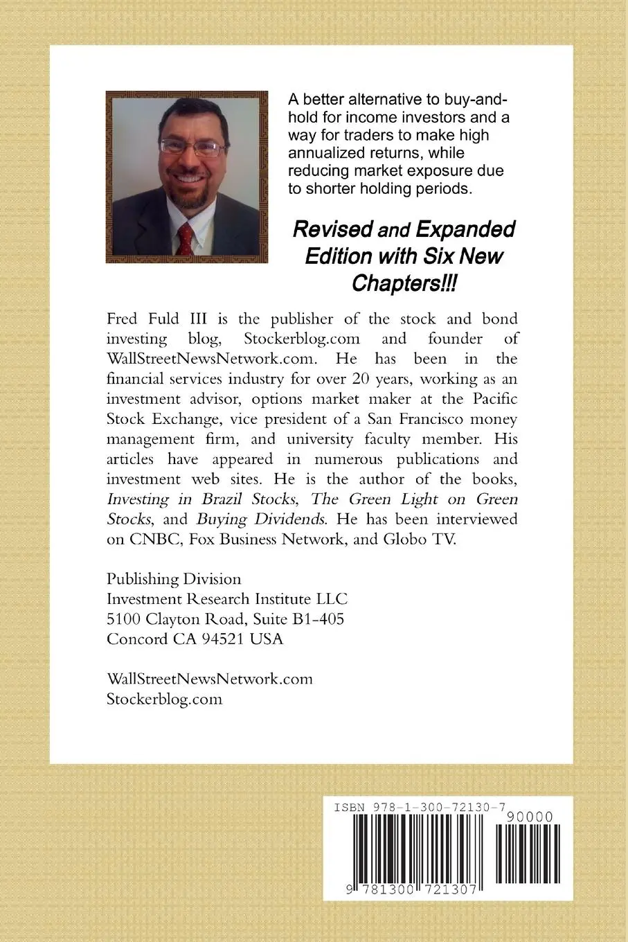 Rückseite: 9781300721307 | Buying Dividends Revised and Expanded | Fred Fuld III | Taschenbuch