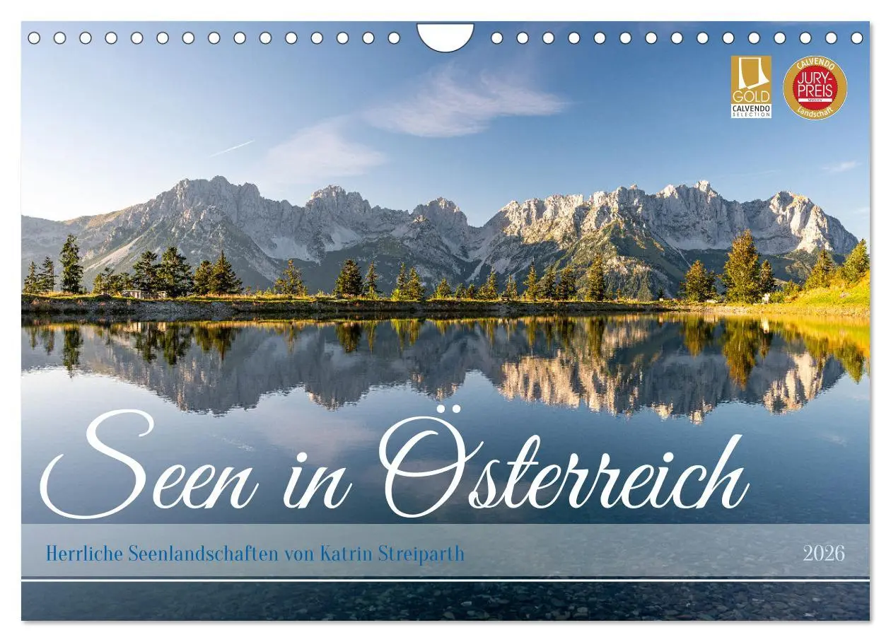 Cover: 9783457281307 | Seen in Österreich (Wandkalender 2026 DIN A4 quer), CALVENDO...