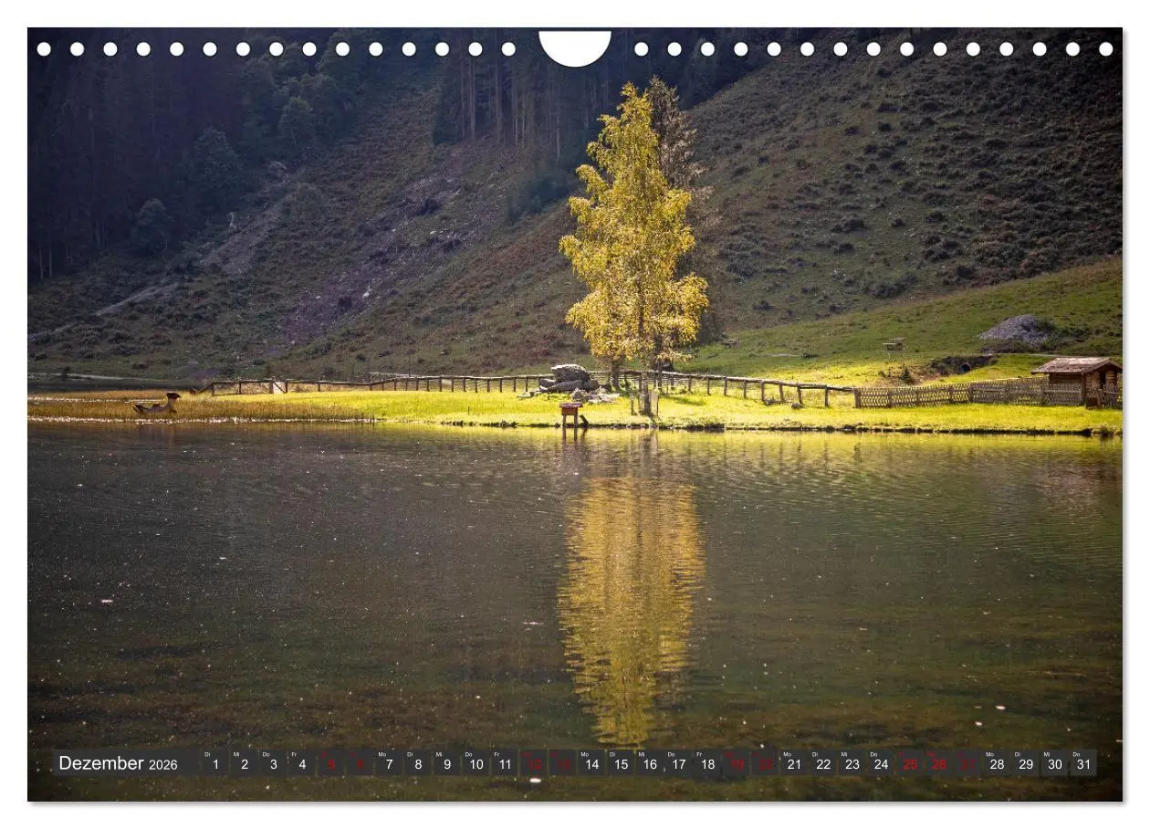 Bild: 9783457281307 | Seen in Österreich (Wandkalender 2026 DIN A4 quer), CALVENDO...