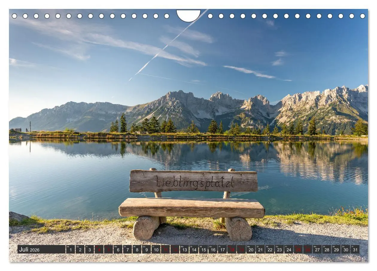Bild: 9783457281307 | Seen in Österreich (Wandkalender 2026 DIN A4 quer), CALVENDO...
