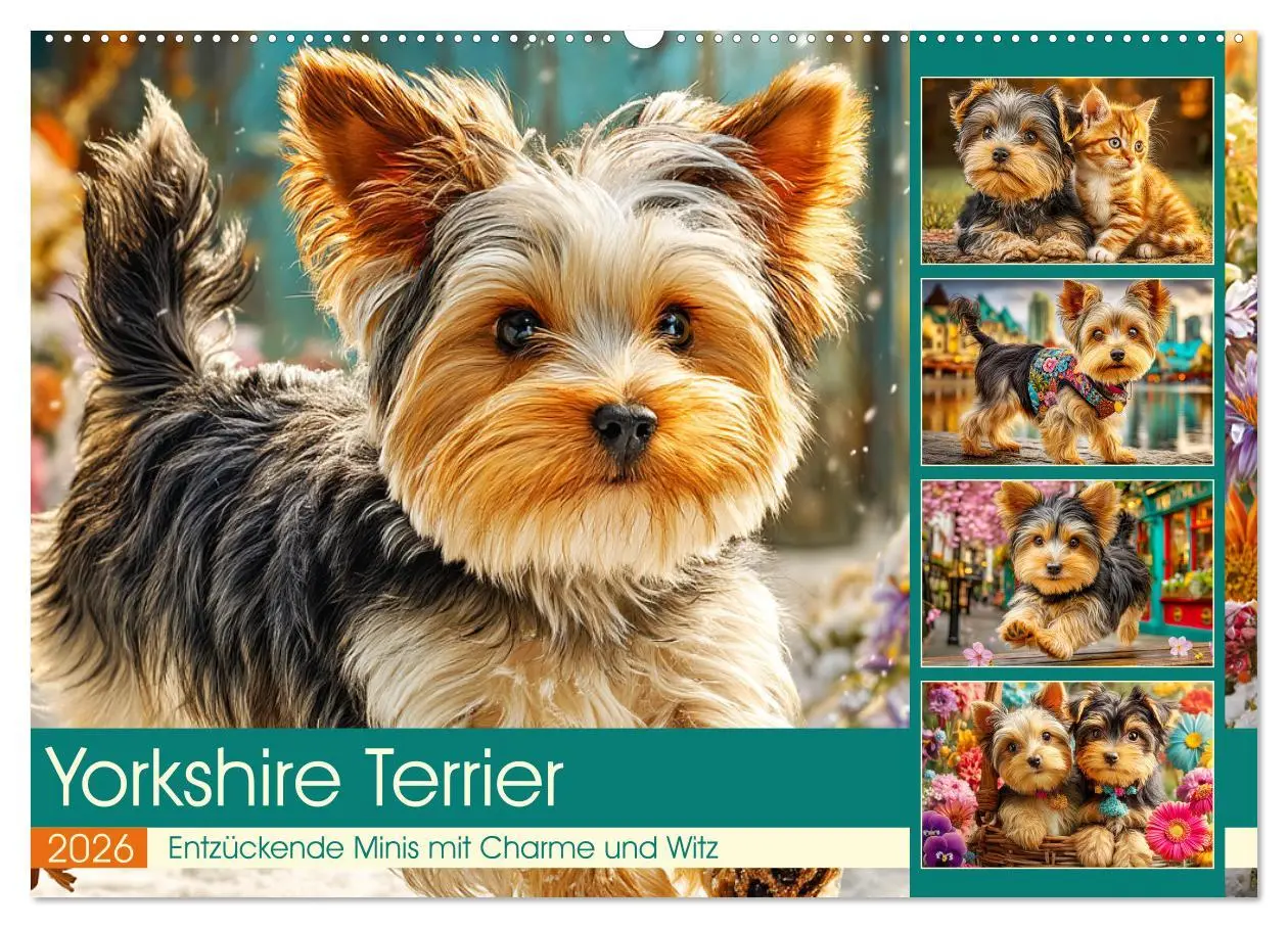 Cover: 9783457801307 | Yorkshire Terrier. Entzückende Minis mit Charme und Witz...