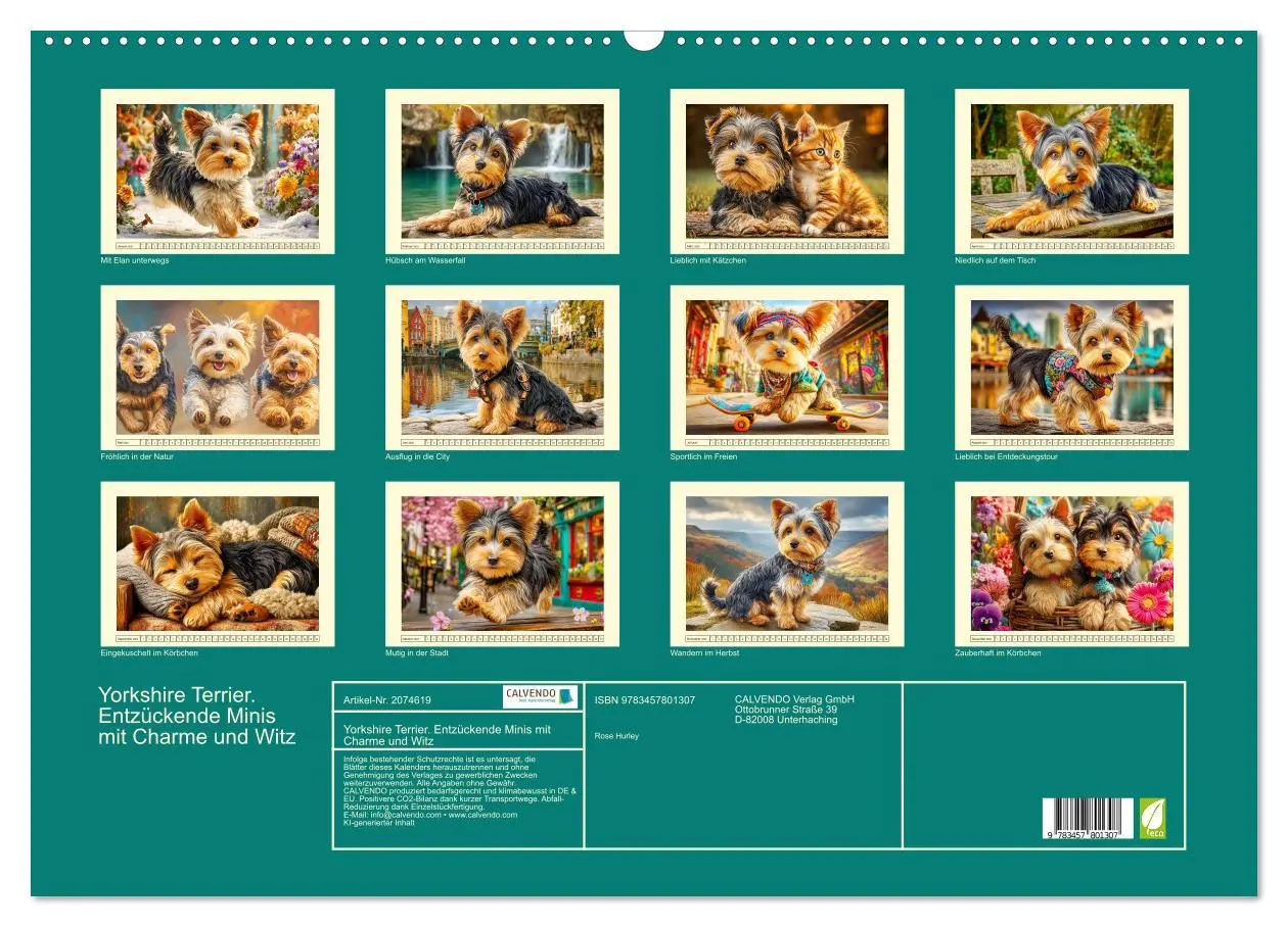 Bild: 9783457801307 | Yorkshire Terrier. Entzückende Minis mit Charme und Witz...