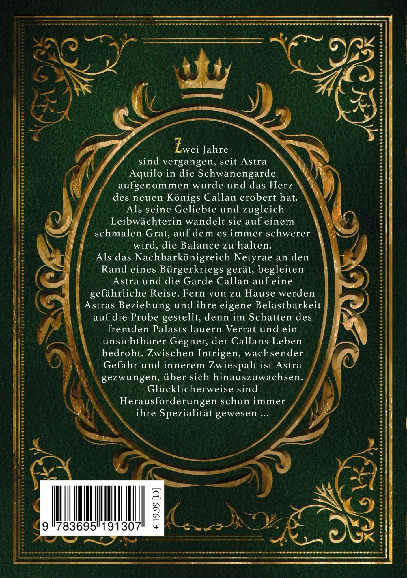 Rückseite: 9783695191307 | Die Schwanengarde - Astras Herausforderung | Katharina Salbaum | Buch