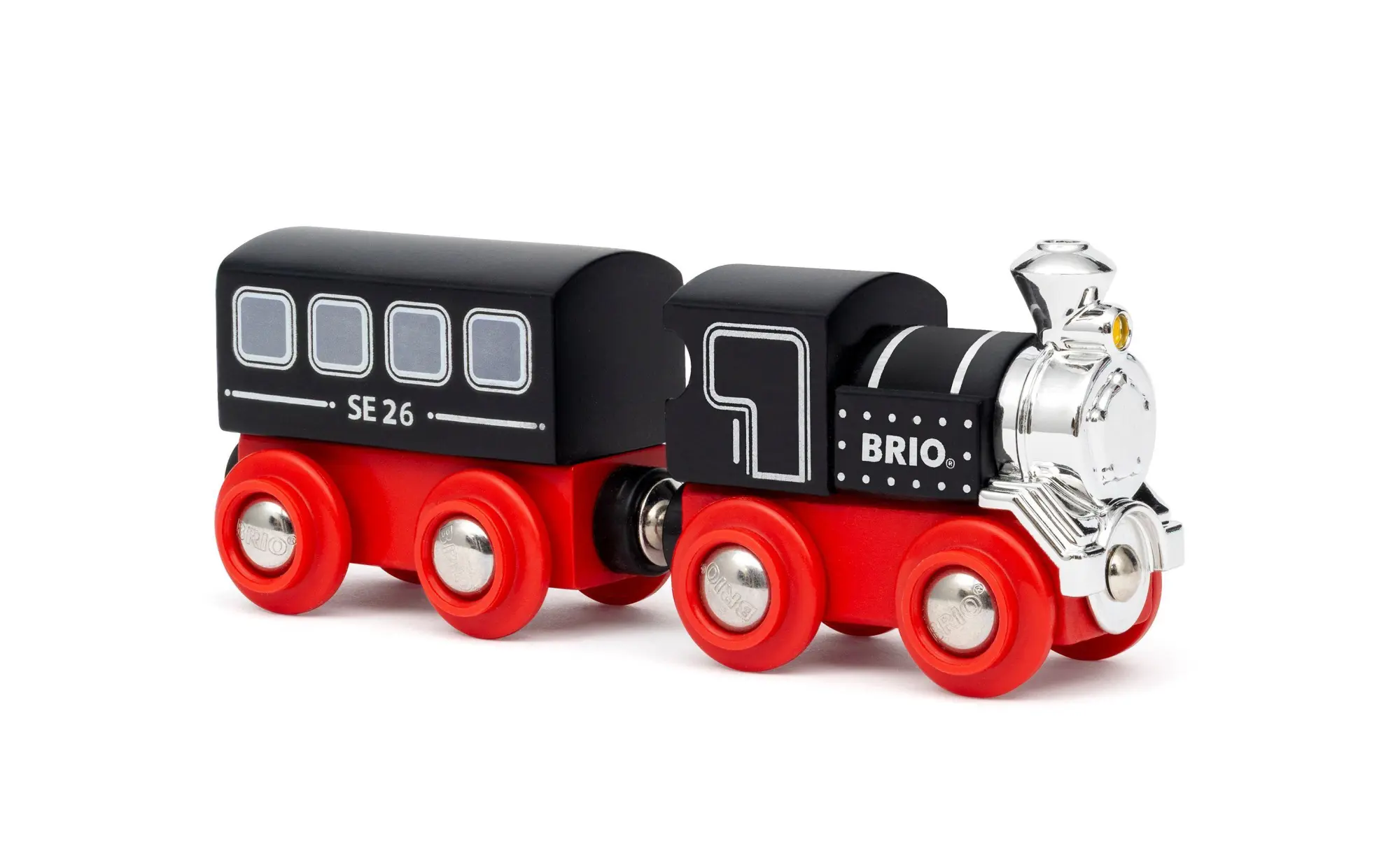 Cover: 7312350361407 | BRIO World - Sondereditionszug 2026 (Holz-Dampflok und Wagen) -...