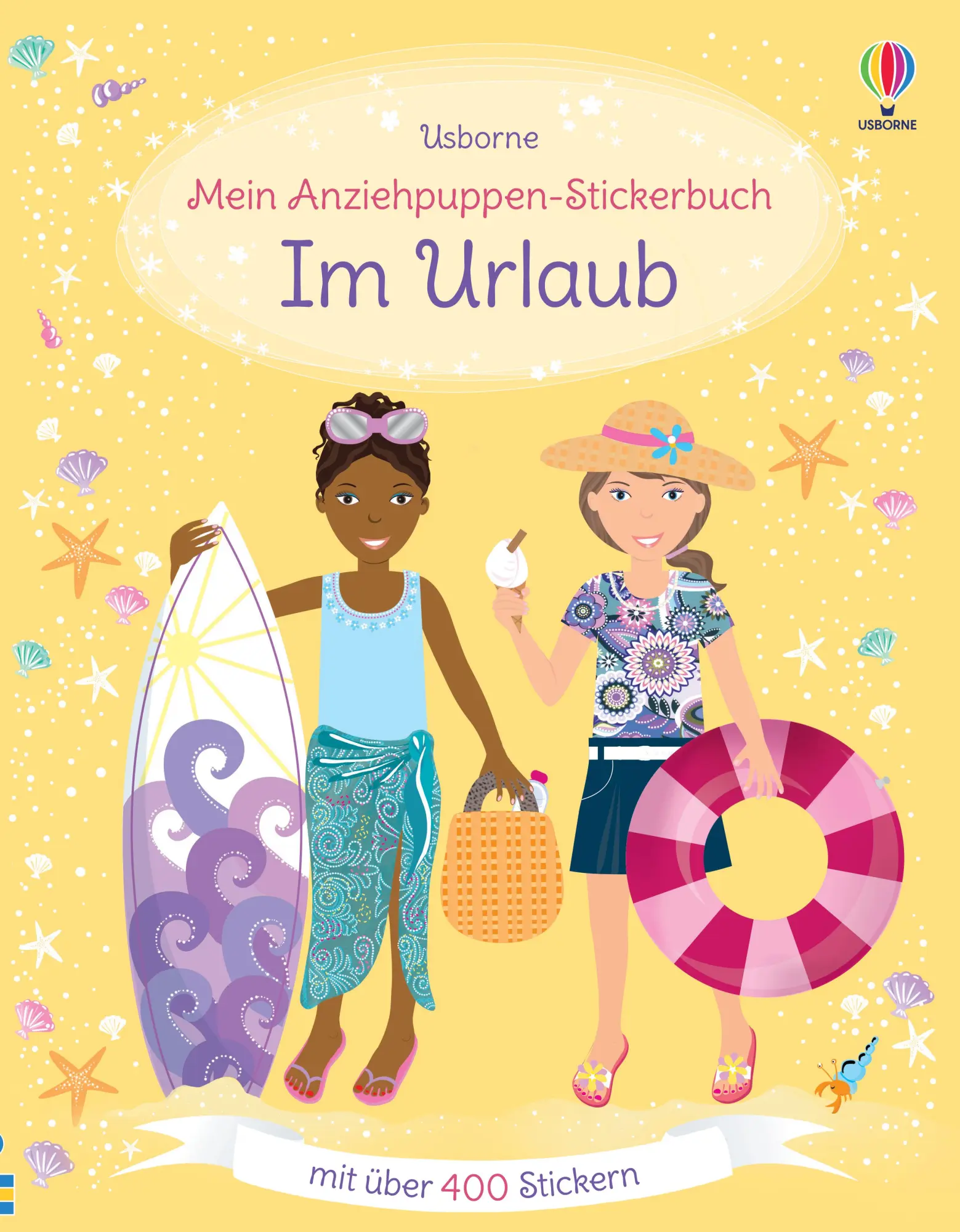 Cover: 9781035701407 | Mein Anziehpuppen-Stickerbuch: Im Urlaub | Lucy Bowman | Taschenbuch