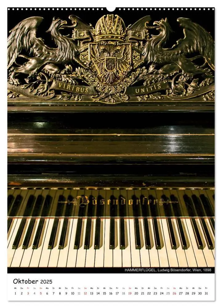Bild: 9783457031407 | Historische Musikinstrumente (Wandkalender 2025 DIN A2 hoch),...