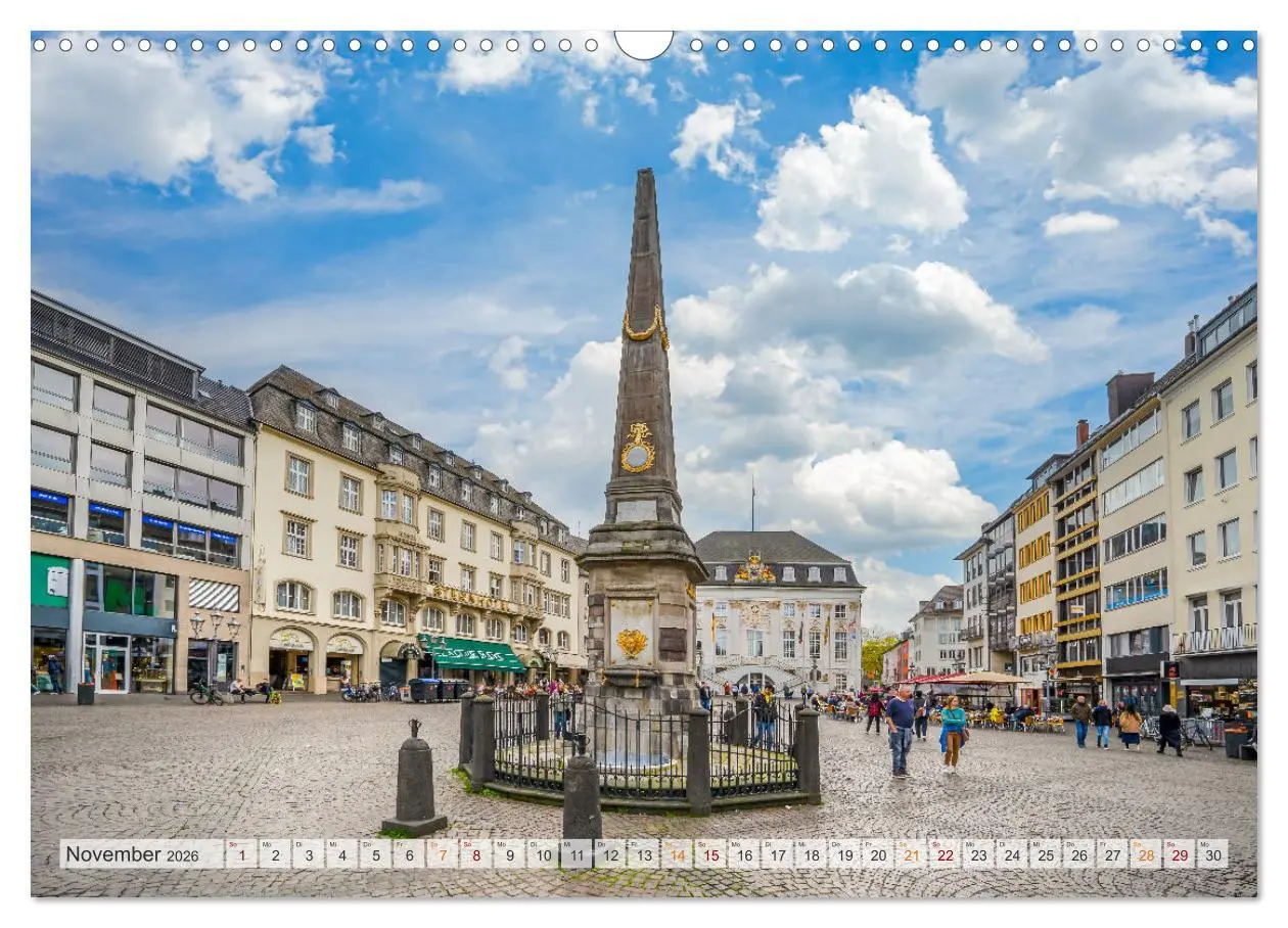 Bild: 9783457411407 | Bonn Impressionen (Wandkalender 2026 DIN A3 quer), CALVENDO...