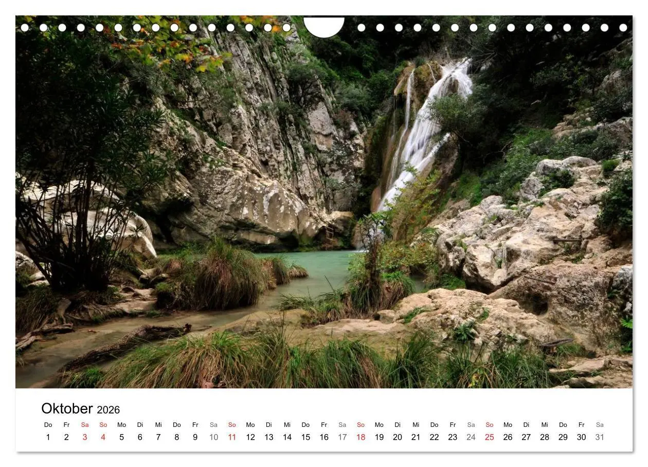 Bild: 9783516121407 | Peloponnes Impressionen / 2026 (Wandkalender 2026 DIN A4 quer),...