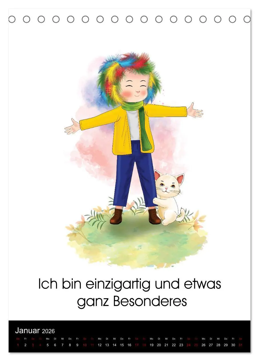Bild: 9783516291407 | Ich bin einzigartig - Achtsame Affirmationen für besondere Kinder...