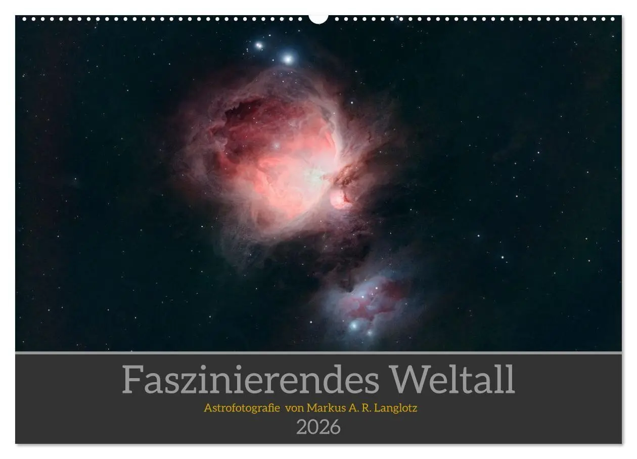 Cover: 9783516741407 | Faszinierendes Weltall (Wandkalender 2026 DIN A2 quer), CALVENDO...