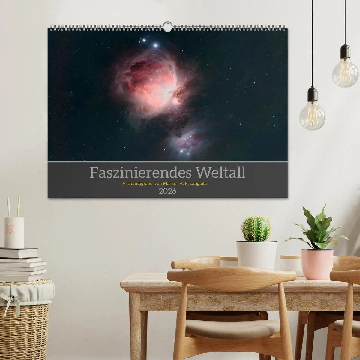 Bild: 9783516741407 | Faszinierendes Weltall (Wandkalender 2026 DIN A2 quer), CALVENDO...