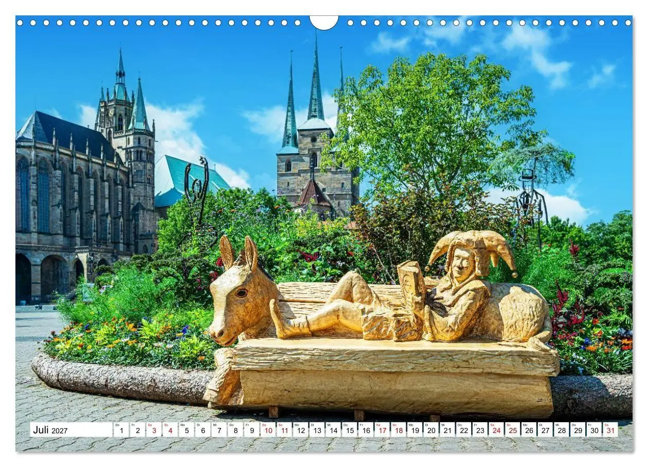 Bild: 9783594341407 | Erfurt - Stadt meines Herzens (Wandkalender 2027 DIN A3 quer),...