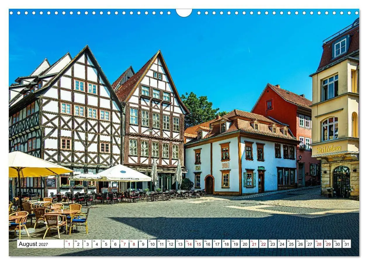 Bild: 9783594341407 | Erfurt - Stadt meines Herzens (Wandkalender 2027 DIN A3 quer),...
