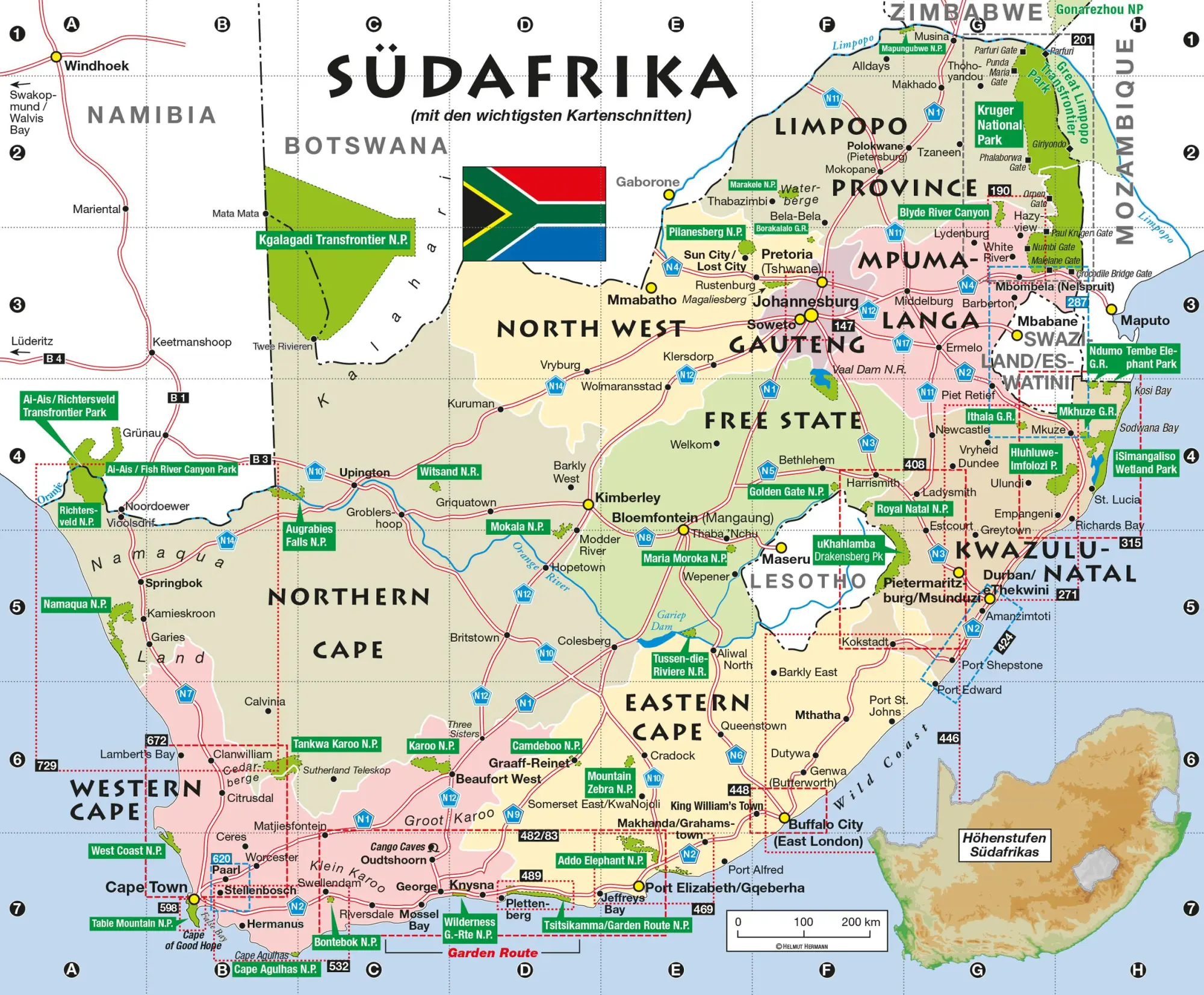 Bild: 9783689861407 | Reise Know-How Reiseführer Südafrika | Helmut Hermann (u. a.) | Buch