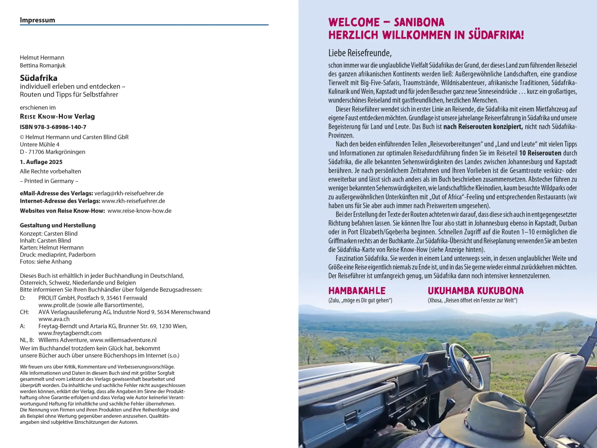Bild: 9783689861407 | Reise Know-How Reiseführer Südafrika | Helmut Hermann (u. a.) | Buch