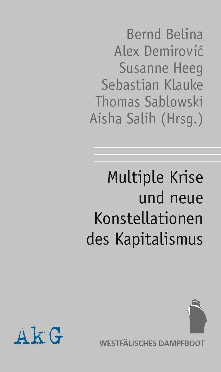 Cover: 9783896911407 | Multiple Krise und neue Konstellationen des Kapitalismus | Sablowski