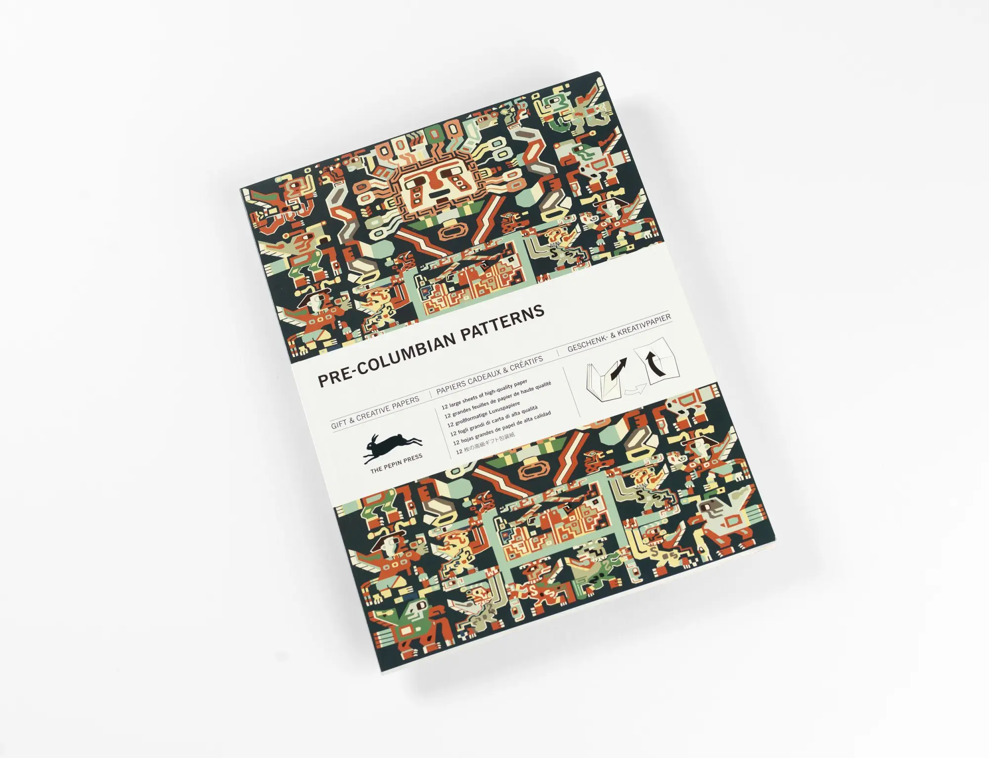 Cover: 9789460091407 | Pre-Columbian Patterns | Gift &amp; Creative Paper Book Vol. 118 | Roojen