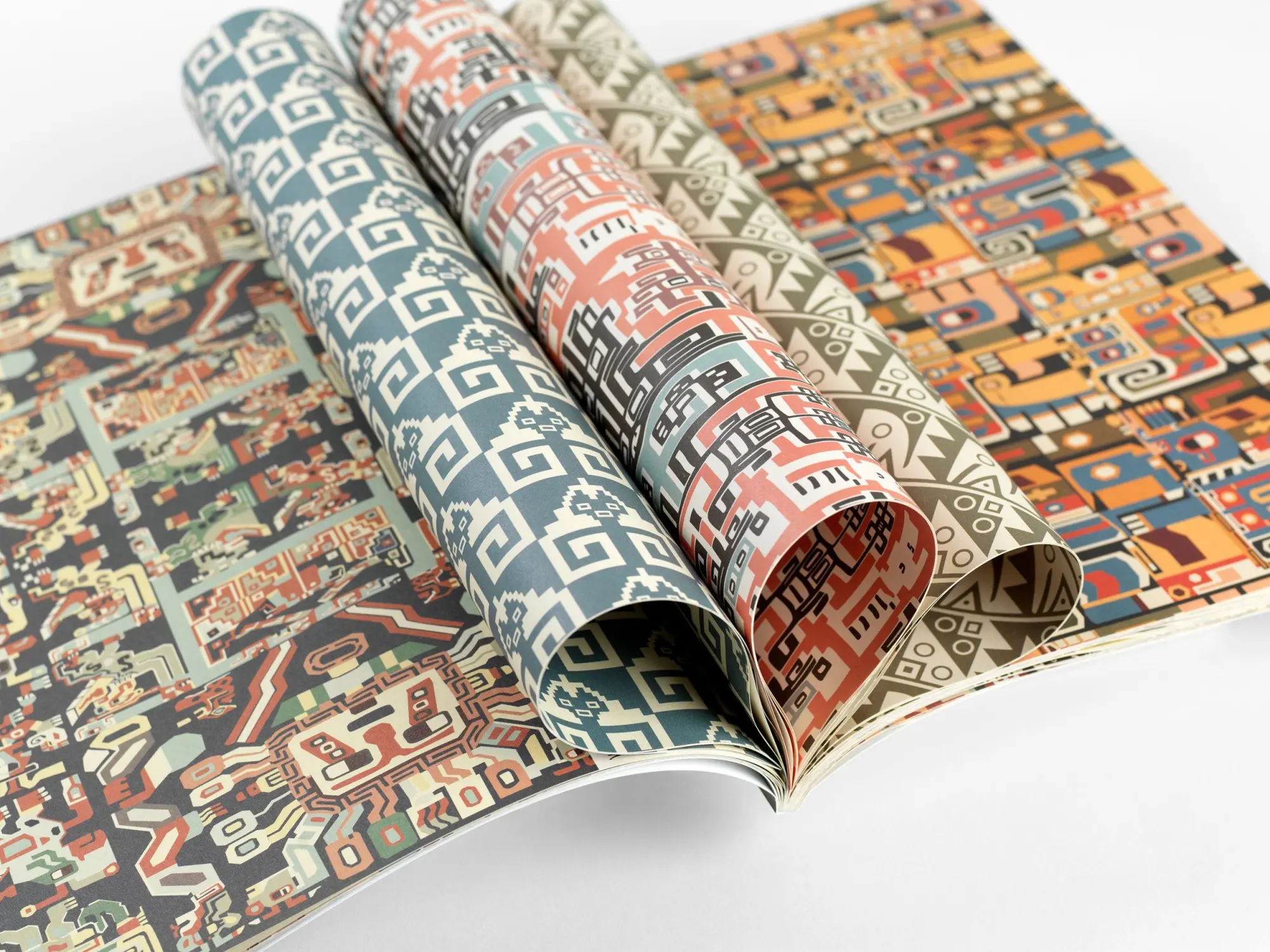 Bild: 9789460091407 | Pre-Columbian Patterns | Gift &amp; Creative Paper Book Vol. 118 | Roojen