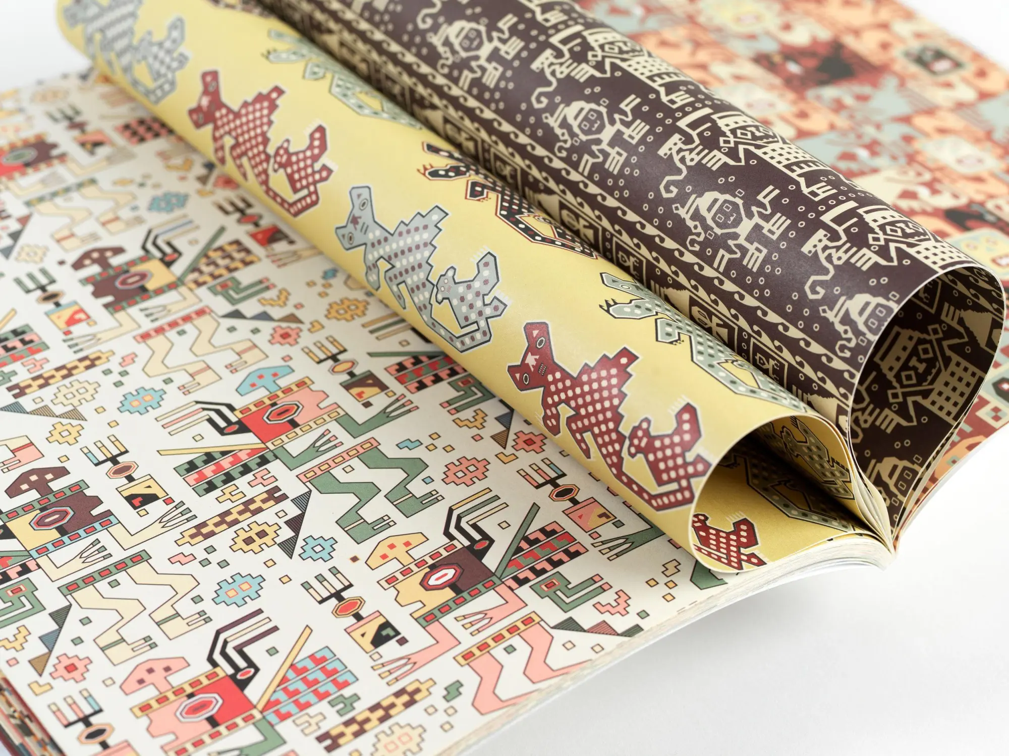 Bild: 9789460091407 | Pre-Columbian Patterns | Gift &amp; Creative Paper Book Vol. 118 | Roojen