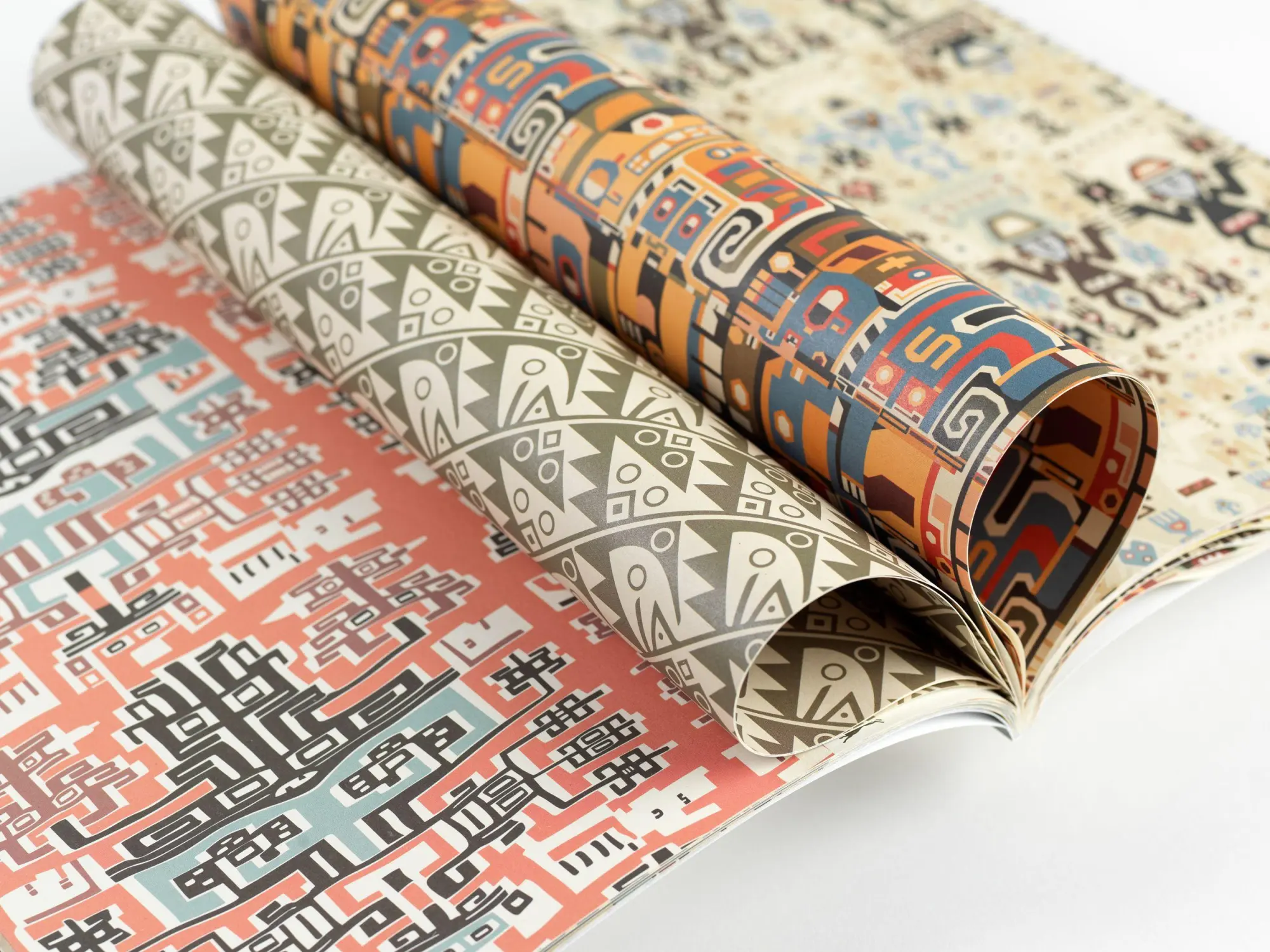 Bild: 9789460091407 | Pre-Columbian Patterns | Gift &amp; Creative Paper Book Vol. 118 | Roojen