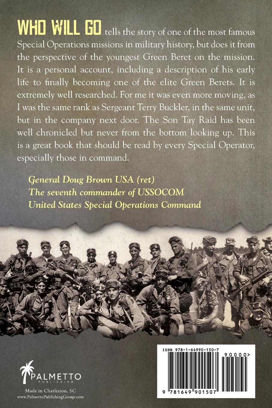 Rückseite: 9781649901507 | Who Will Go | Into the Son Tay POW Camp | Terry Buckler (u. a.) | Buch
