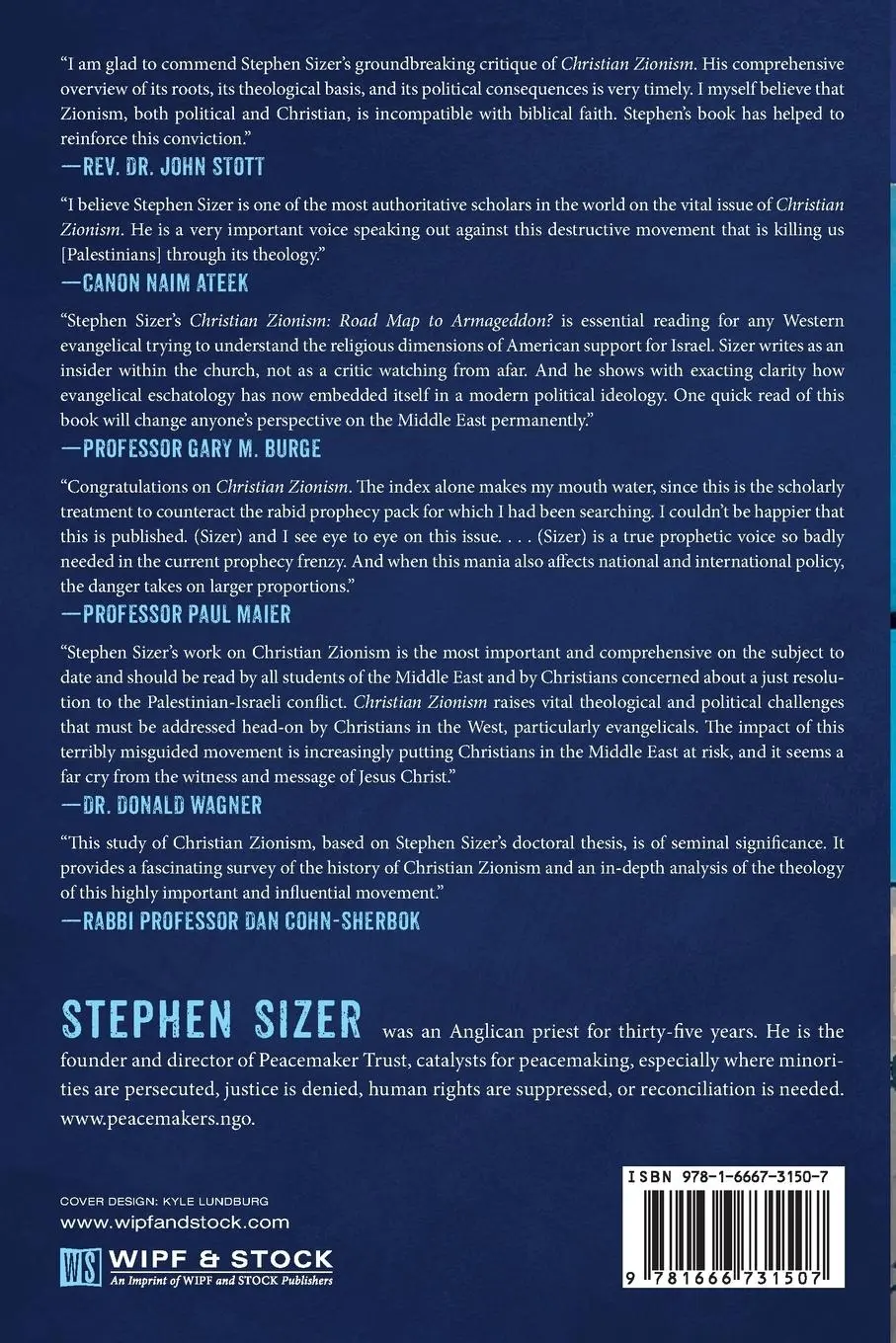 Rückseite: 9781666731507 | Christian Zionism | Stephen Sizer | Taschenbuch | Englisch | 2021