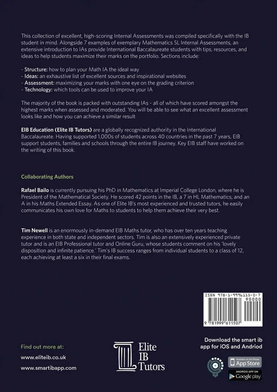 Rückseite: 9781999611507 | Maths Standard | Taschenbuch | Englisch | 2018 | EAN 9781999611507