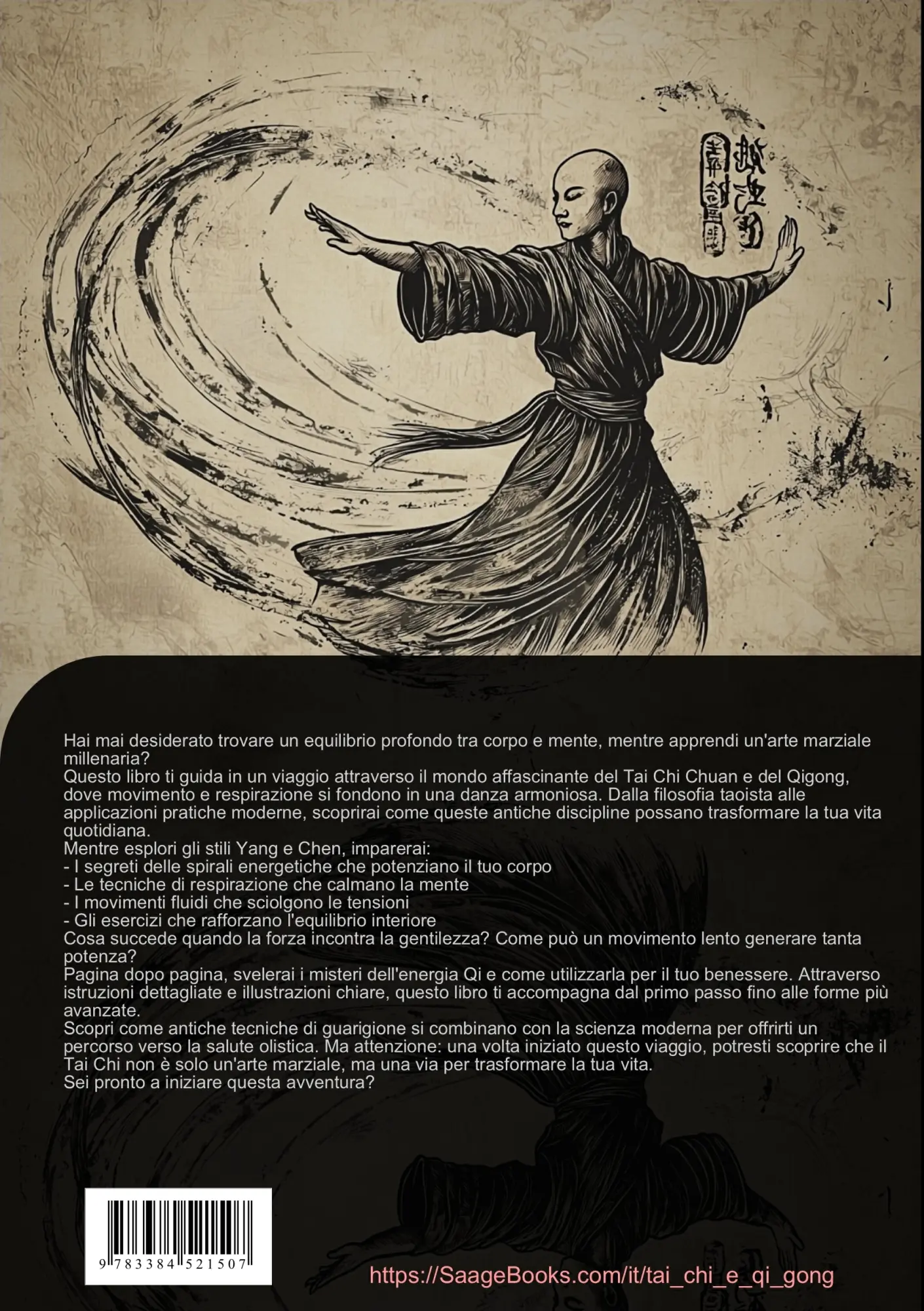 Rückseite: 9783384521507 | Tai Chi e Qi Gong: L'Arte Marziale Interna del Tai Chi Chuan | Buch