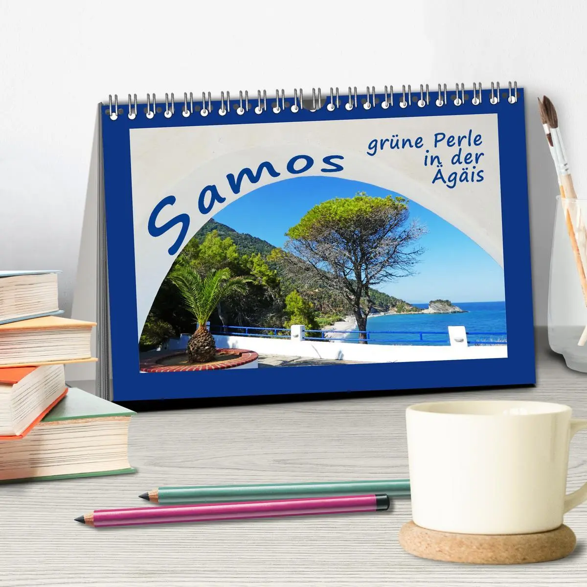Bild: 9783457331507 | Samos - grüne Perle in der Ägäis (Tischkalender 2026 DIN A5 quer),...