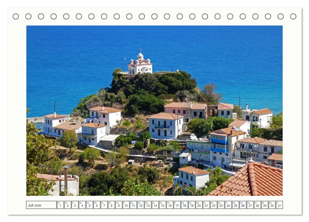 Bild: 9783457331507 | Samos - grüne Perle in der Ägäis (Tischkalender 2026 DIN A5 quer),...