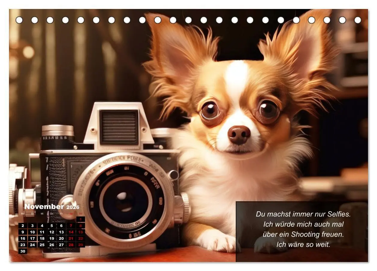 Bild: 9783457401507 | Lustige Chihuahua-Momente (Tischkalender 2026 DIN A5 quer),...
