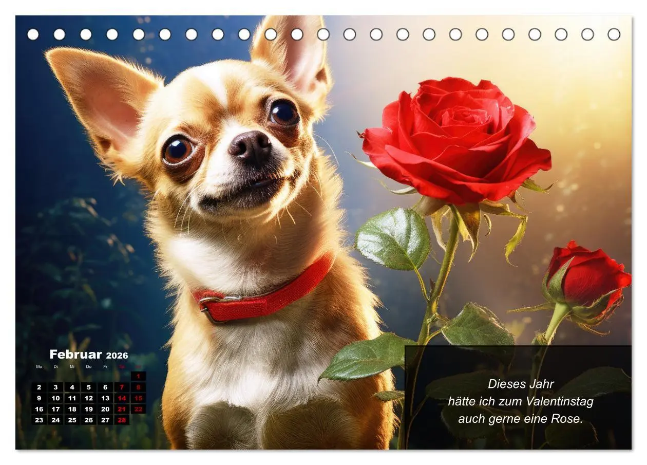 Bild: 9783457401507 | Lustige Chihuahua-Momente (Tischkalender 2026 DIN A5 quer),...