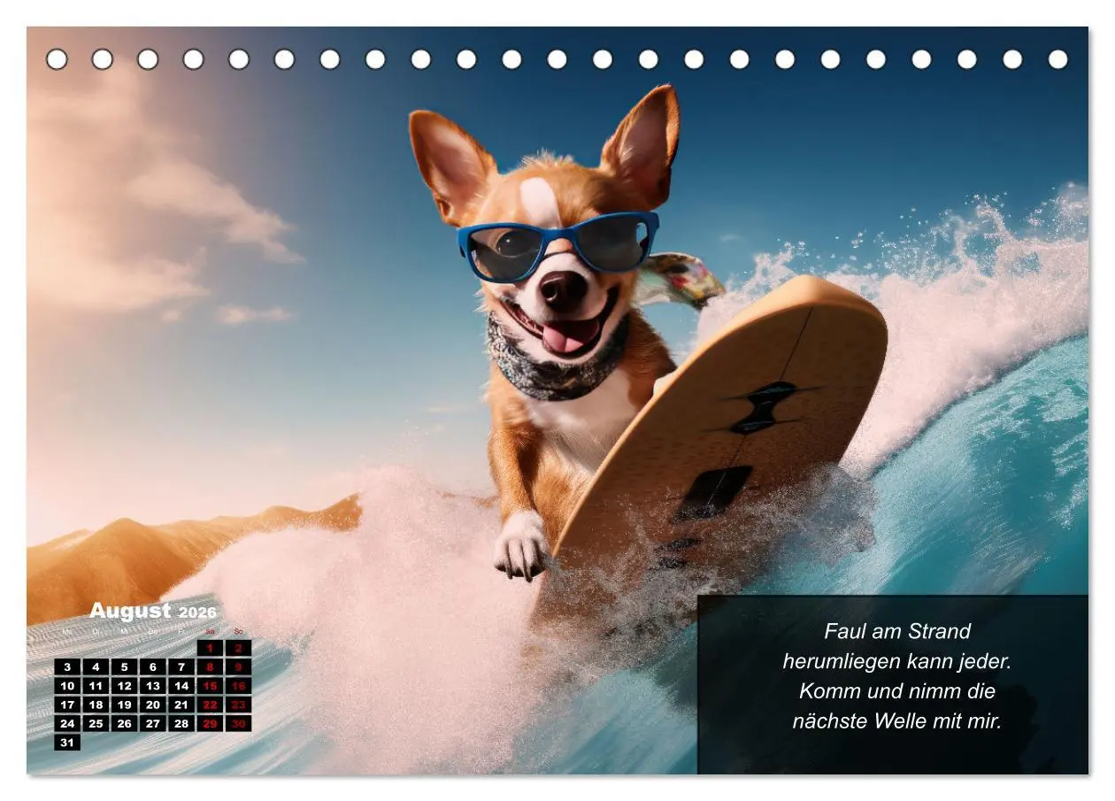 Bild: 9783457401507 | Lustige Chihuahua-Momente (Tischkalender 2026 DIN A5 quer),...