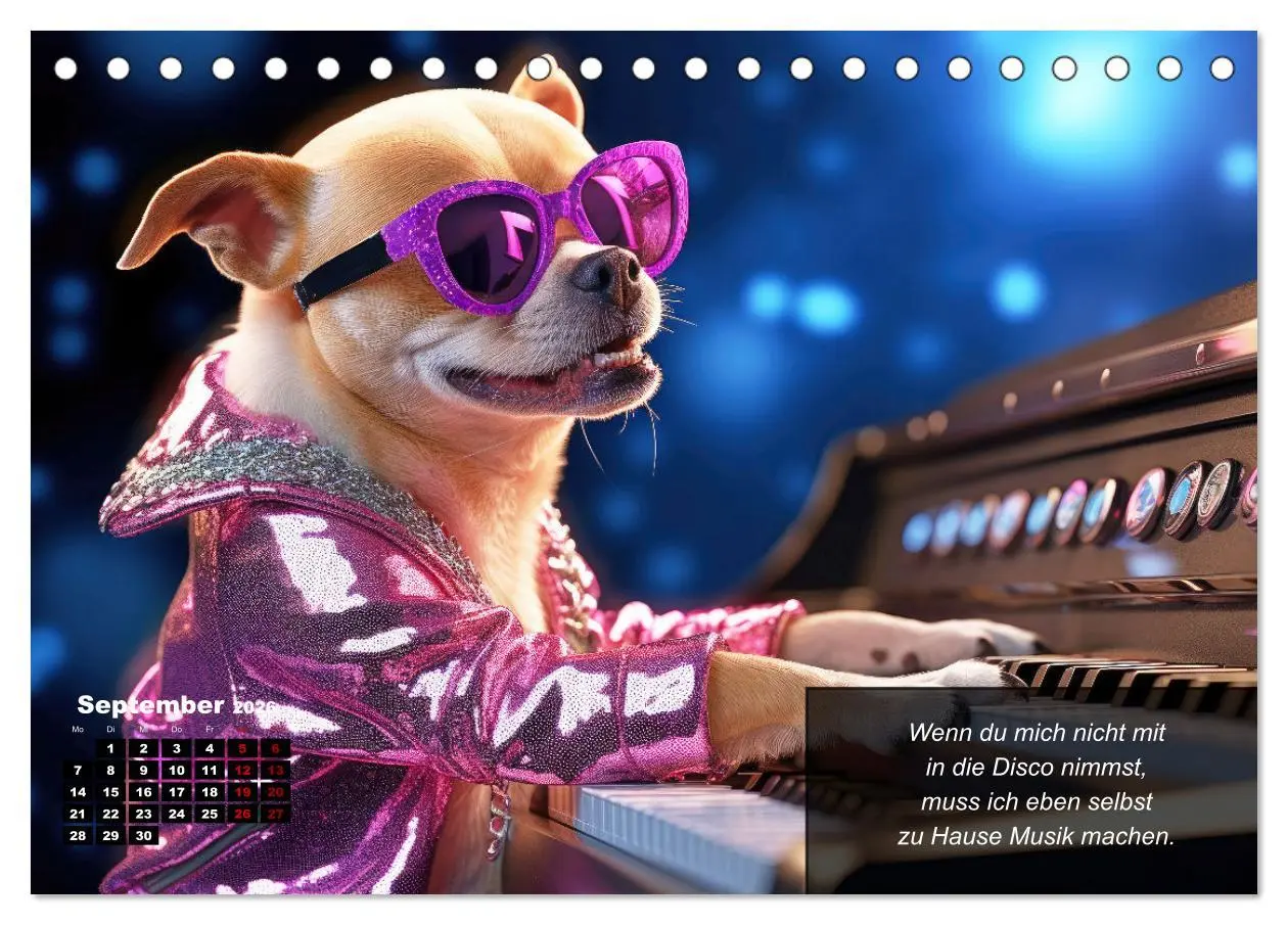 Bild: 9783457401507 | Lustige Chihuahua-Momente (Tischkalender 2026 DIN A5 quer),...