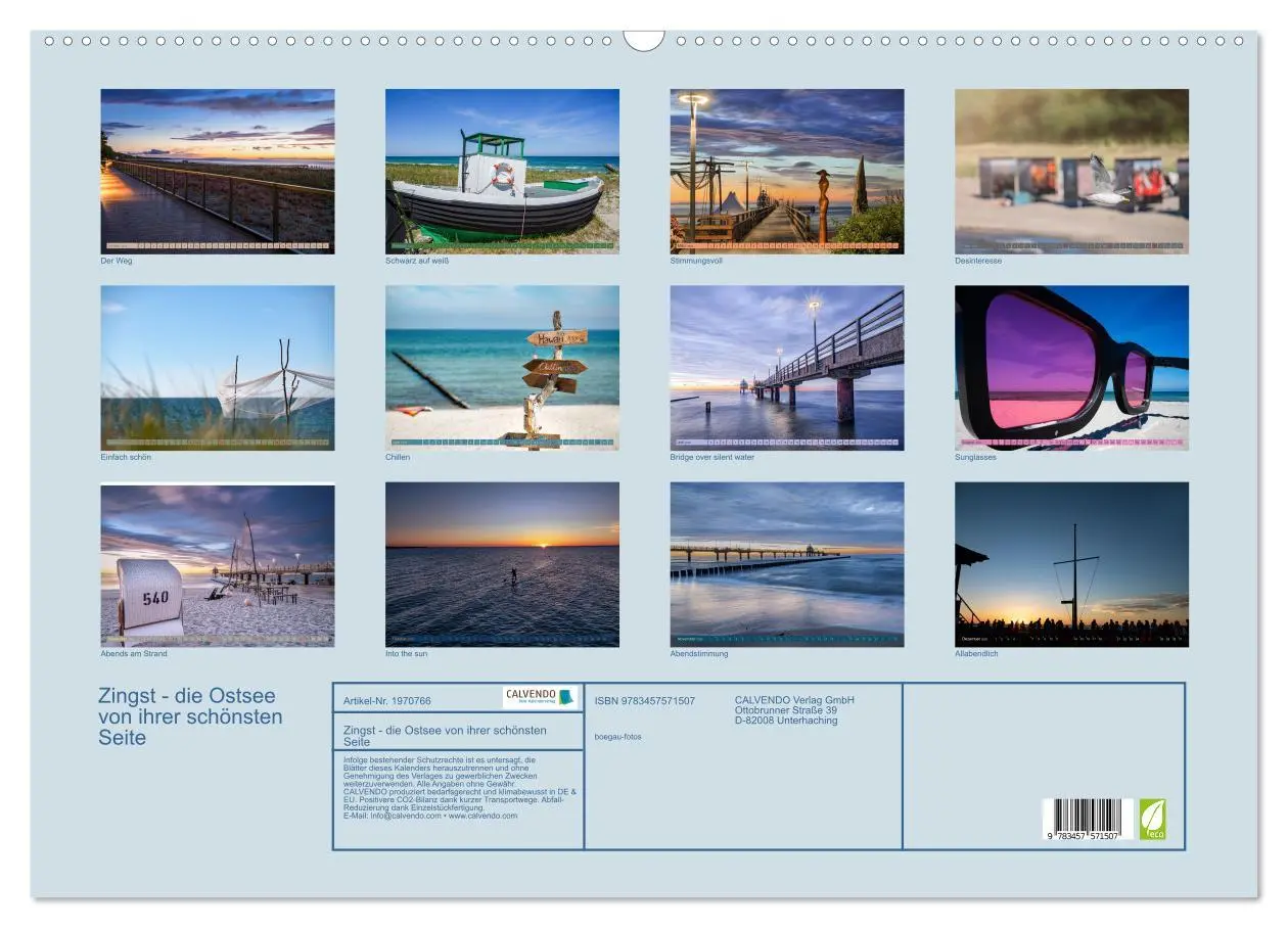 Bild: 9783457571507 | Zingst - die Ostsee von ihrer schönsten Seite (Wandkalender 2026...